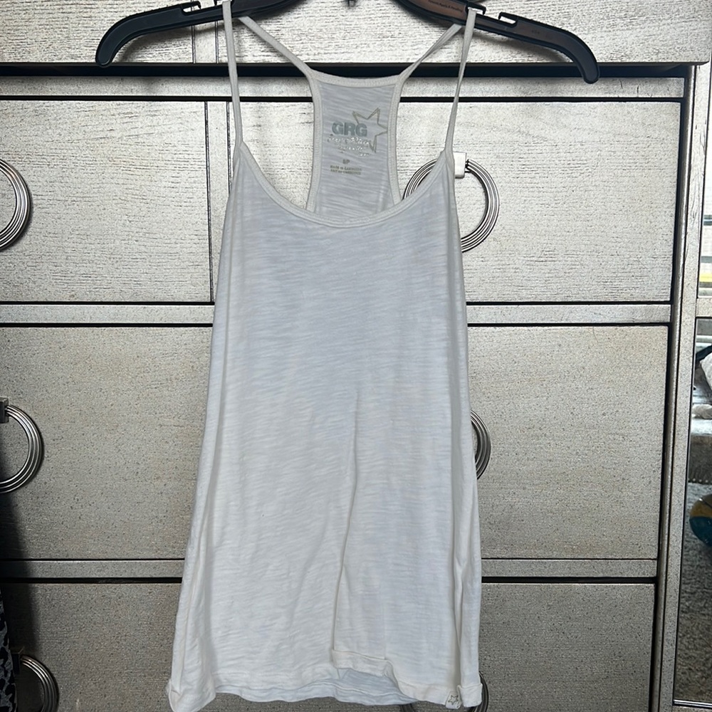 Tank top from garage